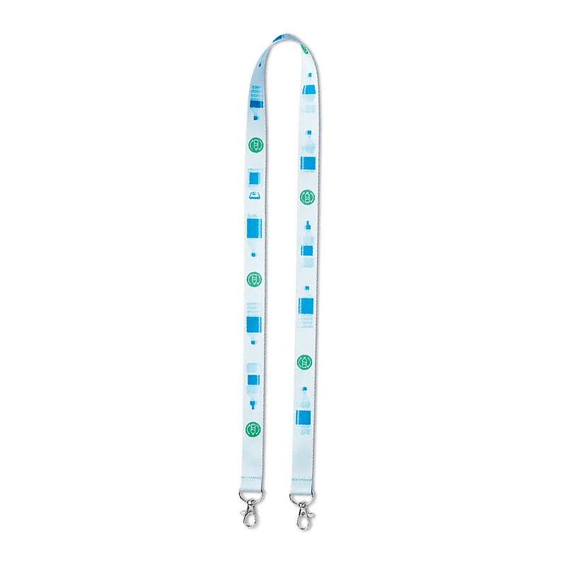 Lanyard met twee clips